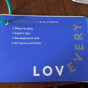 Lovevery Play Guide Booklet 25-27 months